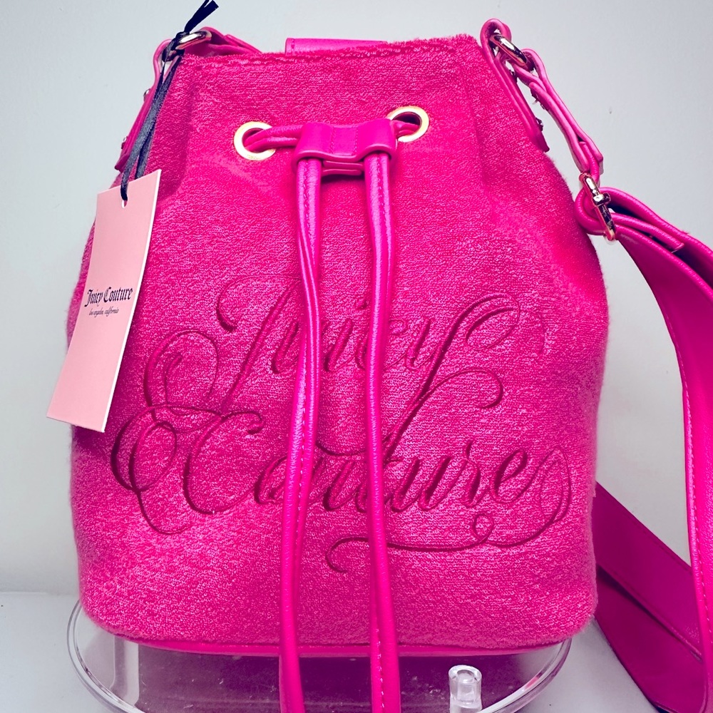 Juicy Couture Pink Flash Purse ~ Juicy Beach Couture crossbody bag